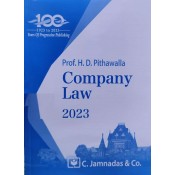 Jhabvala Law Series's Company Law For BA. LL.B & LL.B by Prof. H. D. Pithawalla, C.Jamnadas & Co. [Edn. 2023]